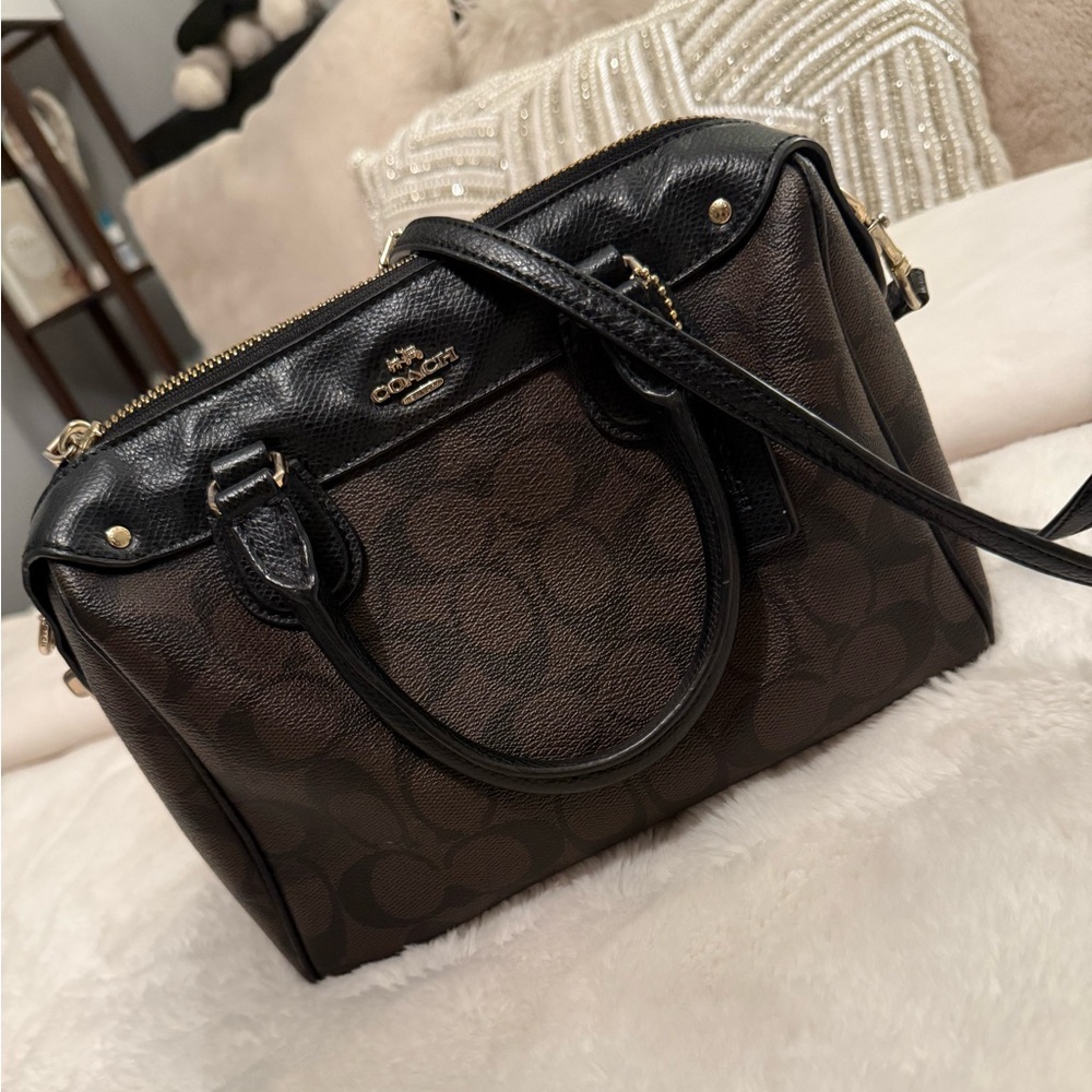 Coach Bennett Canvas Mini Satchel